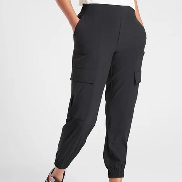 Athleta Chelsea Utility Jogger (Black) 0 - Picture 1 of 12